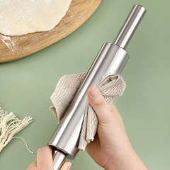 Cán bột inox loại lớn có trục xoay 430 cm