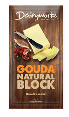 Phô mai Dairyworks - Gouda Cheese 210g