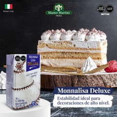 Kem Whip Topping UHT Monna Lisa Deluxe Martini 1L