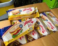 Phô Mai Lát Cheddar Allowrie 81 lát 1kg - Cheddar Cheese Slice