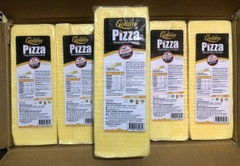 Phô mai kéo sợi mozzarella Golden Pizza khối 2kg