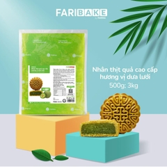 Nhân thịt quả cao cấp hương vị dưa lưới Farina Heka 500g