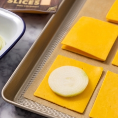 Phô Mai Lát Burger Slices 84 miếng 1.033kg