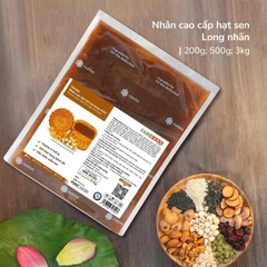 Nhân cao cấp hạt sen long nhãn Farina Taiwa 500g