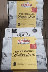 Bơ President tấm 2kg - Butter sheet