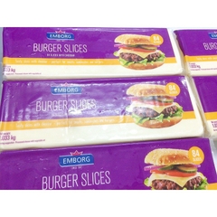 Phô Mai Lát Burger Slices 84 miếng 1.033kg - Emborg Burger Slices 1.033kg