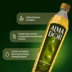 Dầu Oliu Hướng Dương Alma Dor 750ml