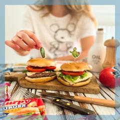 Phô Mai Lát Cheddar Inalpi Burger gói 1kg 40 lát I EXP: 16.12.2025