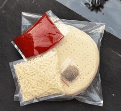 Combo Set Bánh Pizza Men Tự nhiên + Phô mai sợi + Sốt Pizza