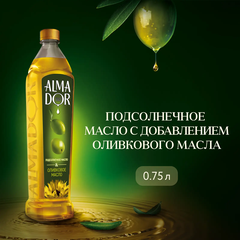 Dầu Oliu Hướng Dương Alma Dor 750ml