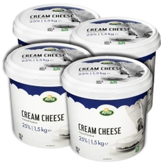 Cream cheese fat 25% Arla Pro 1,5kg - Date 03/08/2025