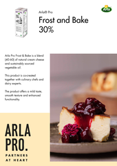 Cream cheese Arla FROST & BAKE 1.8KG I EXP: 01.2026
