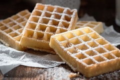 Bột Trộn Sẵn Bánh Waffle Brussel 1Kg