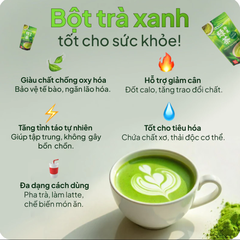 Bột Trà Xanh Nhật Bản Green Tea Powder Kanes 300g