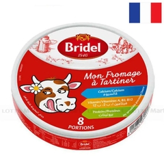 Phô Mai Bridel Pháp 120G 8 Viên - Thùng 24 hộp | EXP 23/10/2025