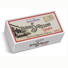 Bơ lạt Burro Latteria -  Butter Block 82% Frozen 1kg - Latteria Soresina I EXP: 12.2025