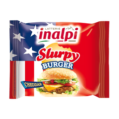 Phô Mai Lát Cheddar Inalpi Burger gói 175g I EXP: 07.12.2025