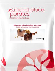 Bột trộn sẵn bánh Cream sô-cô-la 5kg