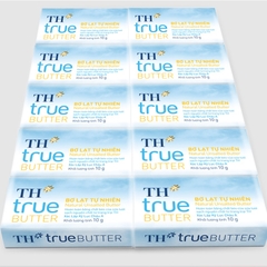 Bơ Lạt Tự Nhiên TH True Butter Vỉ 100G (10G x 10 viên)