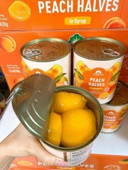 Đào Ngâm Countree Halves 820G - ĐÀO GIÒN