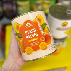 Đào Ngâm Countree Halves 820G - ĐÀO GIÒN