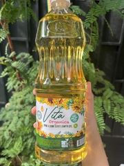 Dầu Hướng Dương Cao Cấp Vita Organica – Vita Organica Premium Sunflower Oil 1Lít