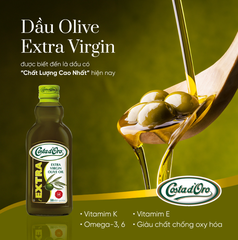 Dầu Olive Nguyên Chất Costa D'Oro 250ml