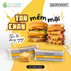 Phô Mai Lát Dairymont 84 lát 1kg I EXP: 07.2026