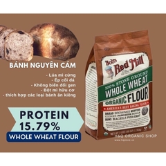Bột Mì Nguyên Cám Hữu Cơ Bob's Red Mill 2.27kg