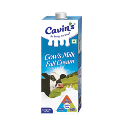 Sữa bò tươi tiệt trùng nguyên kem hiệu Cavin’s hộp 1 lít x thùng 12L