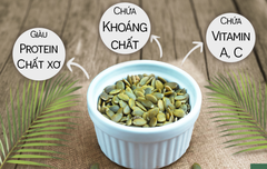 Hạt Bí Xanh Tách Vỏ