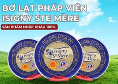 Bơ lạt viên Isigny Ste Mère 10g - Set 10 viên