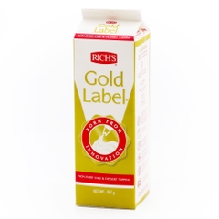 Kem Topping Gold Label Rich's 907g