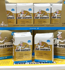 Men Nở Khô Pháp Saf-Instant Hiệu Đầu Bếp Gói 500G (Nhãn Đỏ/ Nhãn Vàng) - Dry Yeast Saf-Instant 500G