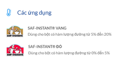 Men Nở Khô Pháp Saf-Instant Hiệu Đầu Bếp Gói 500G (Nhãn Đỏ/ Nhãn Vàng) - Dry Yeast Saf-Instant 500G