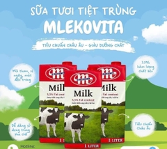 Sữa Tươi Nguyên Kem Full Cream Mlekovita Balan 1Lít