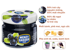 Mứt trái cây Menz Gasser 28g - Lốc 10 hũ