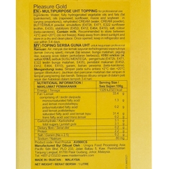 Kem đa dụng Pleasure Gold Multipurpose UHT 1Lít