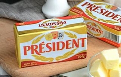 Bơ Lạt Président thỏi 1kg - Nhập Khẩu Pháp