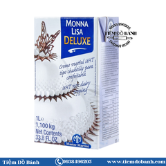 Kem Whip Topping UHT Monna Lisa Deluxe Martini 1L