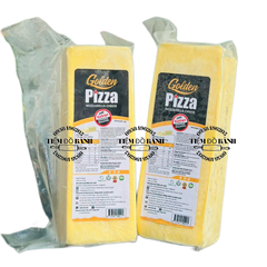 Phô mai kéo sợi mozzarella Golden Pizza khối 2kg