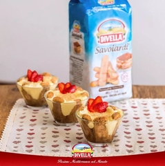Bánh Ladyfinger Savoiardi DIVELLA 400g