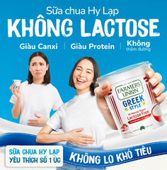 Sữa Chua Hy lạp - Lactose Free Farmer Union Greek Style 500g