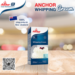 Whipping Cream Anchor hộp 1Lít I EXP: 08.2026
