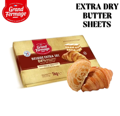 Bơ tấm Grand Fermage EXTRA DRY BUTTER SHEETS 1kg