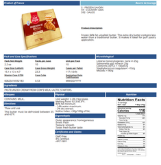 Bơ tấm Grand Fermage EXTRA DRY BUTTER SHEETS 1kg