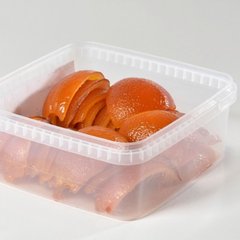 Vỏ cam ngâm đường - Flavors  Chefs - Candied Orange Peel Quarters 1kg