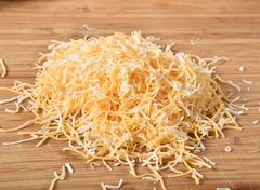 Phô mai mozzarella mix cheddar cheese Arla túi 1kg -  ARLA MOZZARELLA & RED CHEDDAR CHEESE