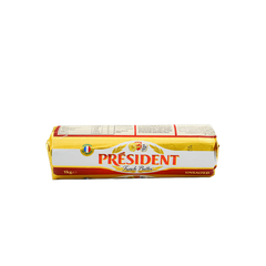 Bơ Lạt Président thỏi 1kg I EXP: 11.06.2026