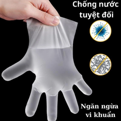 Găng Tay Sinh Học Dùng Cho Thực Phẩm Victoria Bay 100 cái - HÀNG CHÍNH HÃNG